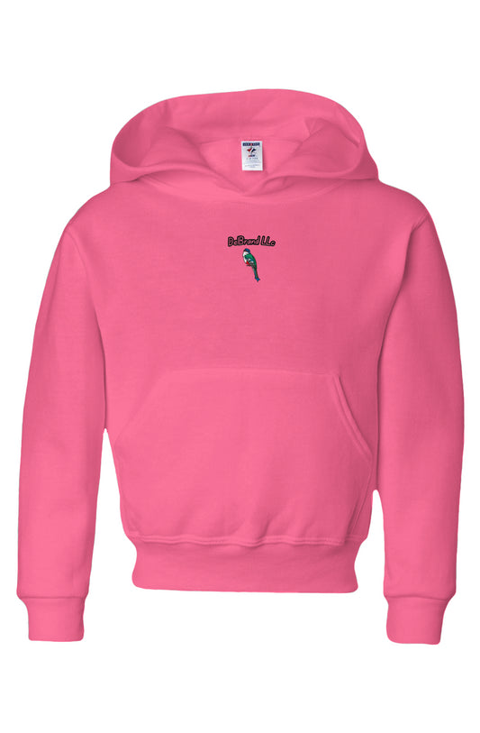 Youth Hooded Sweatshirt (Big Kids): Neon Pink