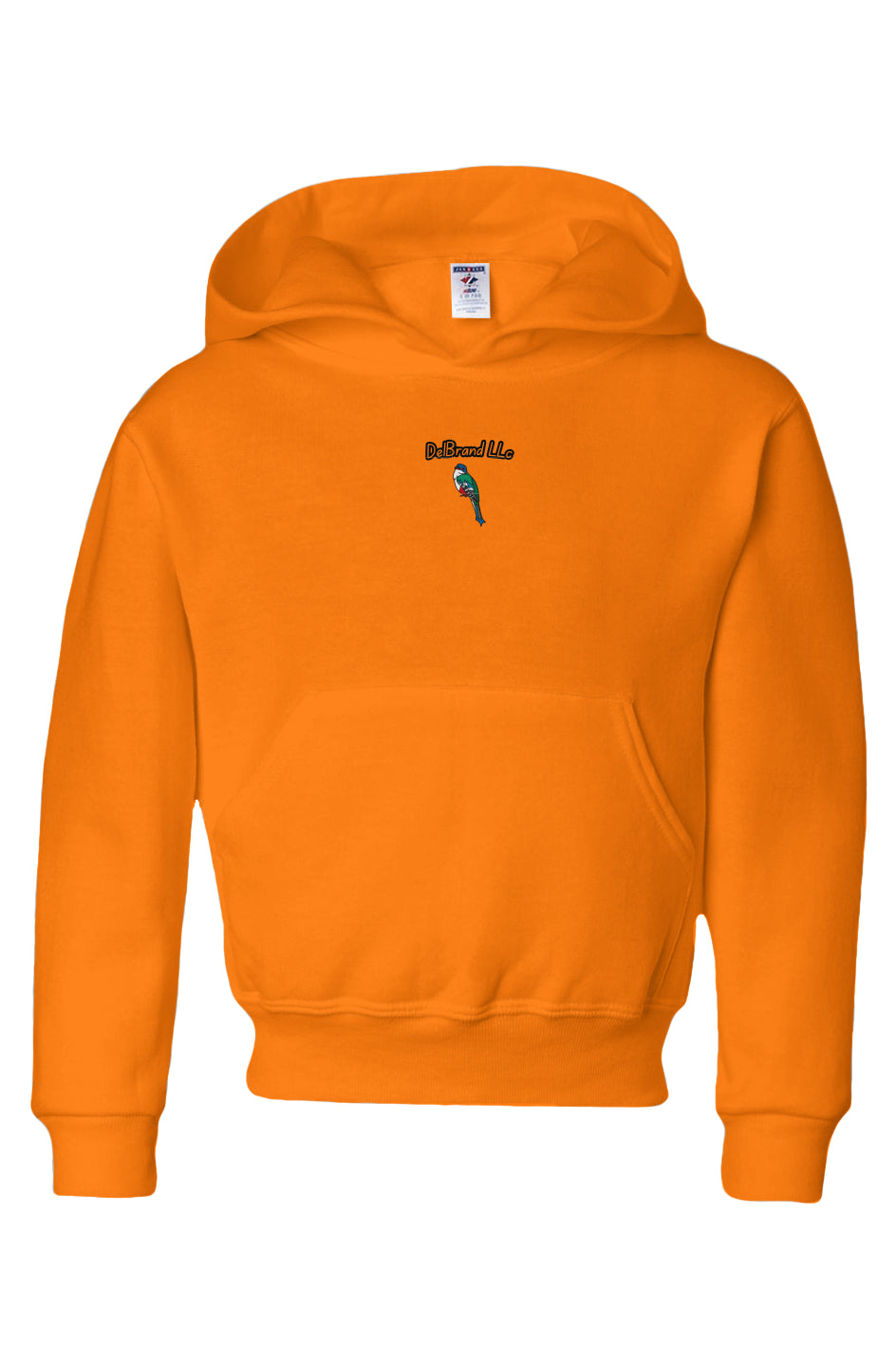 Youth Hooded Sweatshirt (Big Kids): Safety Orange