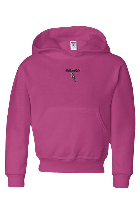 Youth Hooded Sweatshirt (Big Kids): Cyber Pink