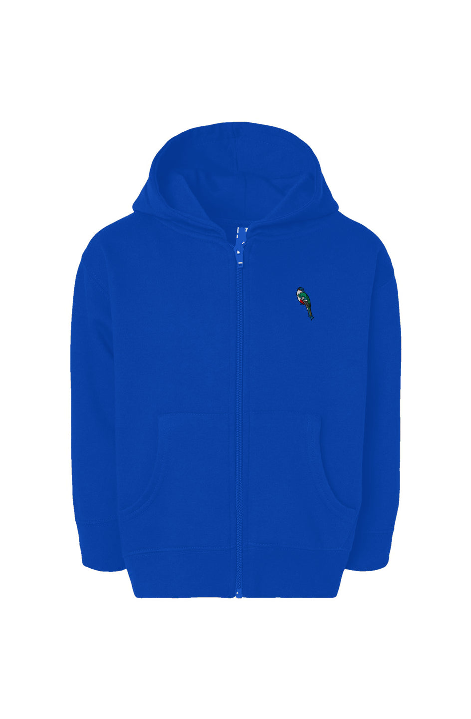 Toddler Full-Zip Fleece Hoodie (2yrs - 6yrs): Royal Blue