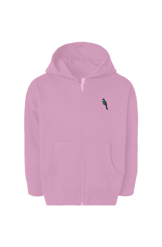 Toddler Full-Zip Fleece Hoodie (2yrs - 6yrs): Pink