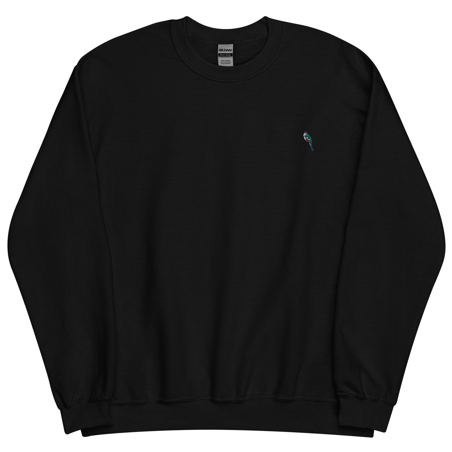 Classic Fit 50/50 Blend Sweatshirt: DelBrand LLc Logo (Embroidered) Color: Black