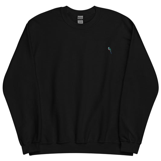 Classic Fit 50/50 Blend Sweatshirt: DelBrand LLc Logo (Embroidered) Color: Black