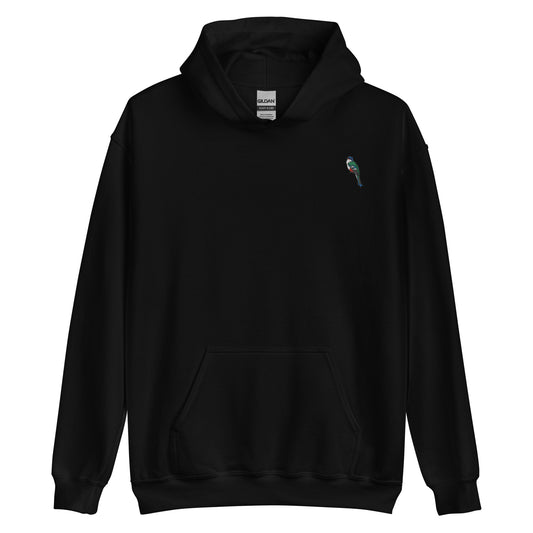 Classic Fit 50/50 Blend Pullover Hoodie: DelBrand LLc Logo (Embroidered)