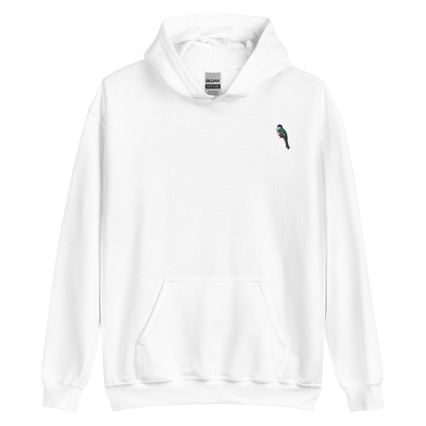 Classic Fit 50/50 Blend Pullover Hoodie: DelBrand LLc Logo (Embroidered)