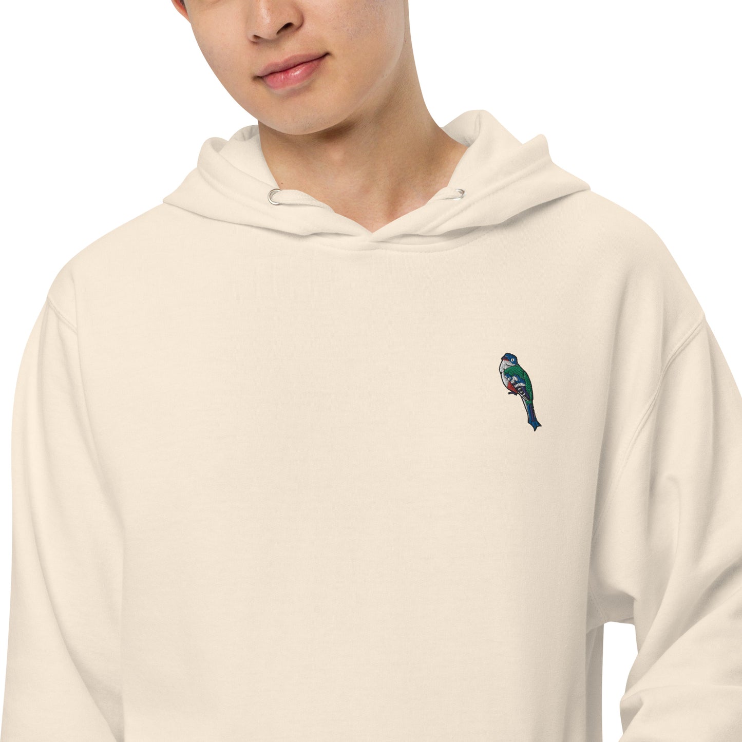 Fashion Fit Midweight Hoodie: DelCompany LLc Logo (Embroidered)