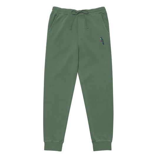 Pigment-dyed Classic Fit Sweatpants: DelCompany LLc Logo (Embroidered)