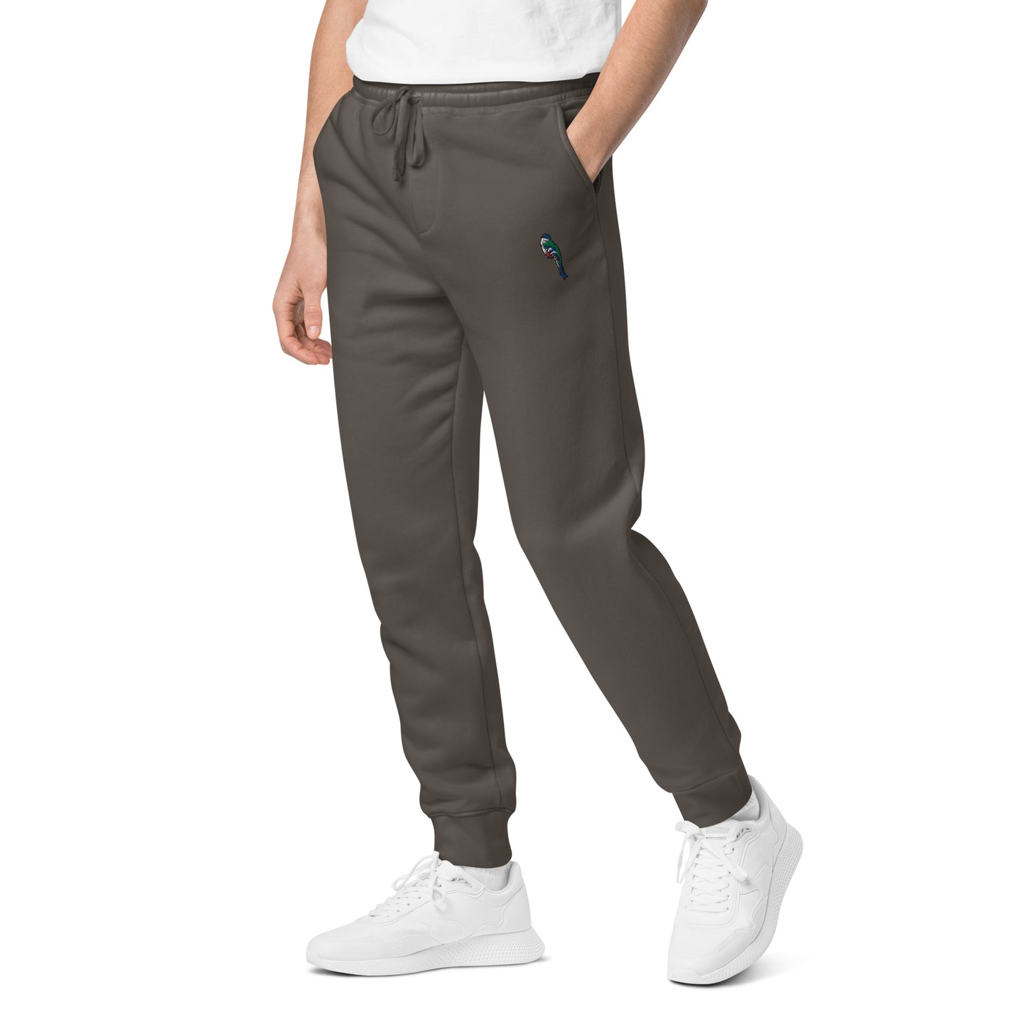 Pigment-dyed Classic Fit Sweatpants: DelCompany LLc Logo (Embroidered) Color: Cedar