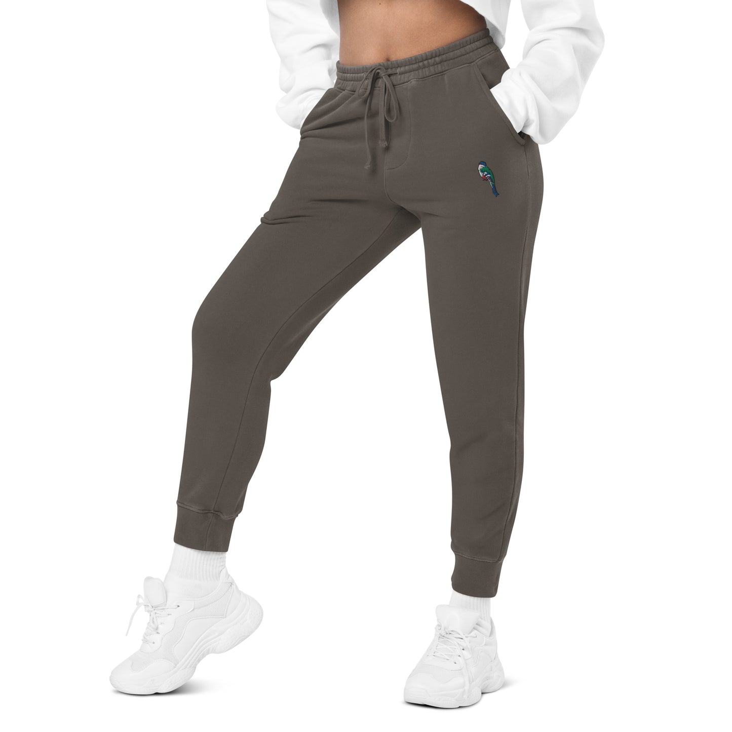 Pigment-dyed Classic Fit Sweatpants: DelCompany LLc Logo (Embroidered)